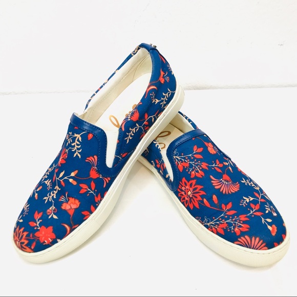 Sam Edelman “Peony” Floral Slip On Sneakers - EUC - Picture 7 of 8